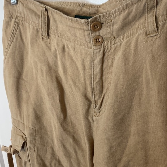 Ralph Lauren Linen Cargo Pants - Picture 4 of 4